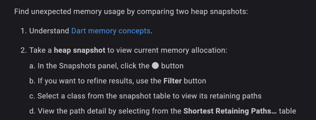 Capturing Memory Snapshot